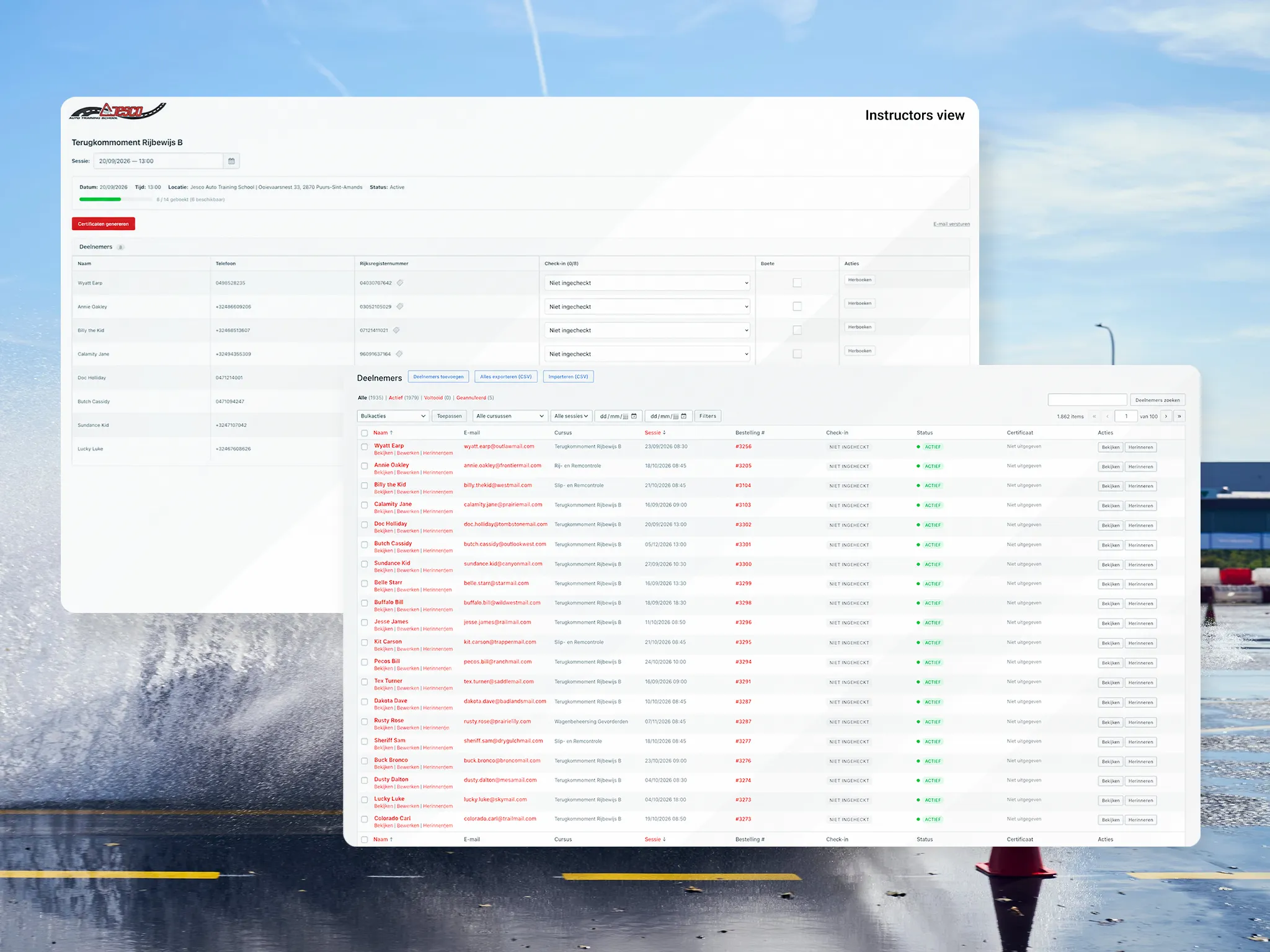 Reservatiesysteem WooCommerce beheer